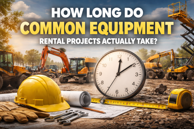 How long do common rental projects take in North Florida