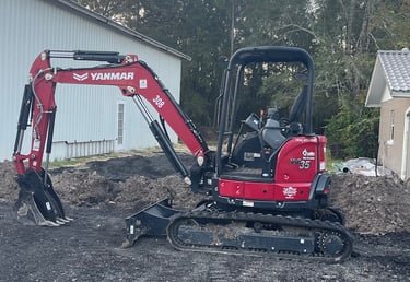 T.E.S. Rentals Mini Excavator