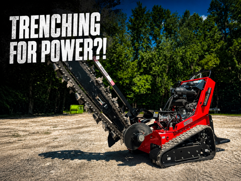 What Rental Equipment Do I Need to Install a Power Line?